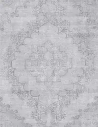 Grise Persan Tapis Vintage  356 x 289 cm