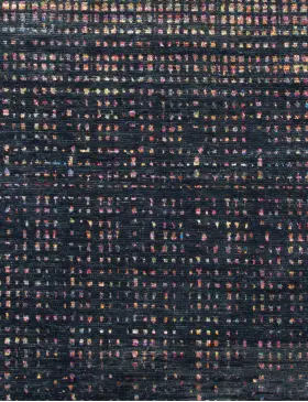 Nero India Taj Wool & Seta  242 x 172 cm