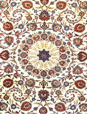 Beige  Persia Kashan Patina  405 x 286 cm
