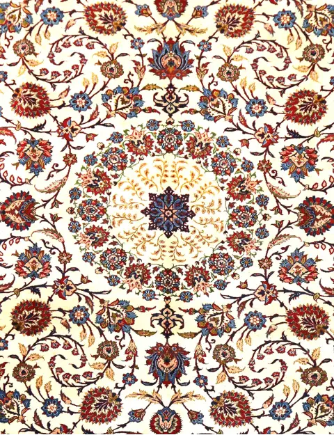 Beige Persia Kashan Patina  405 x 286 cm