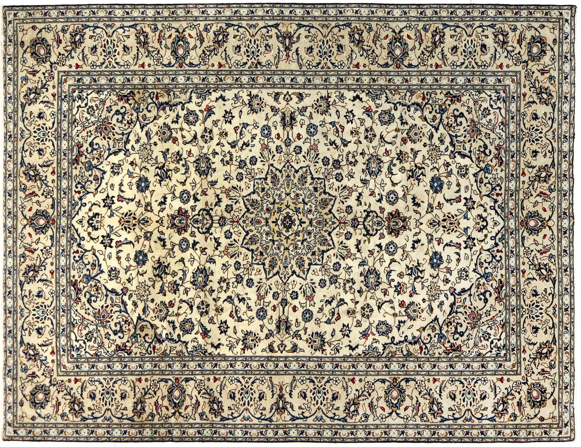 Beige Persien Kashan Patina  295 x 195 cm