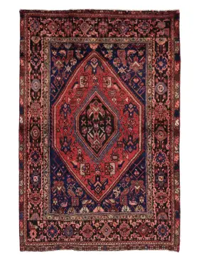 Röda Persien Tabriz  190 x 123 cm