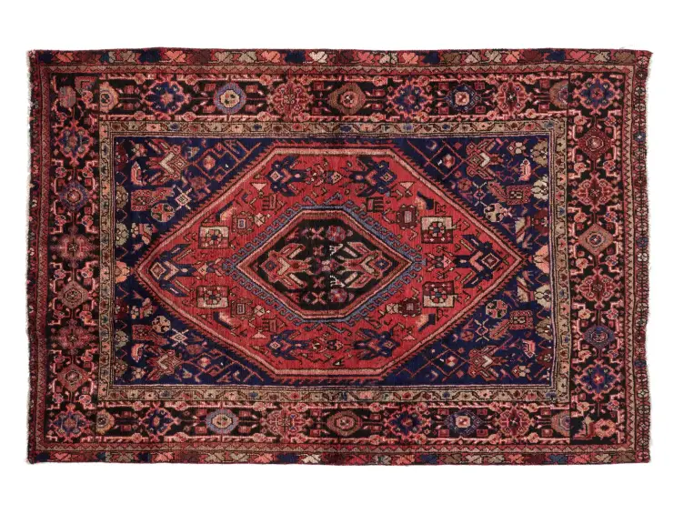 Rood Perzië Tabriz  190 x 123 cm