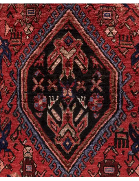 Rood Perzië Tabriz  190 x 123 cm