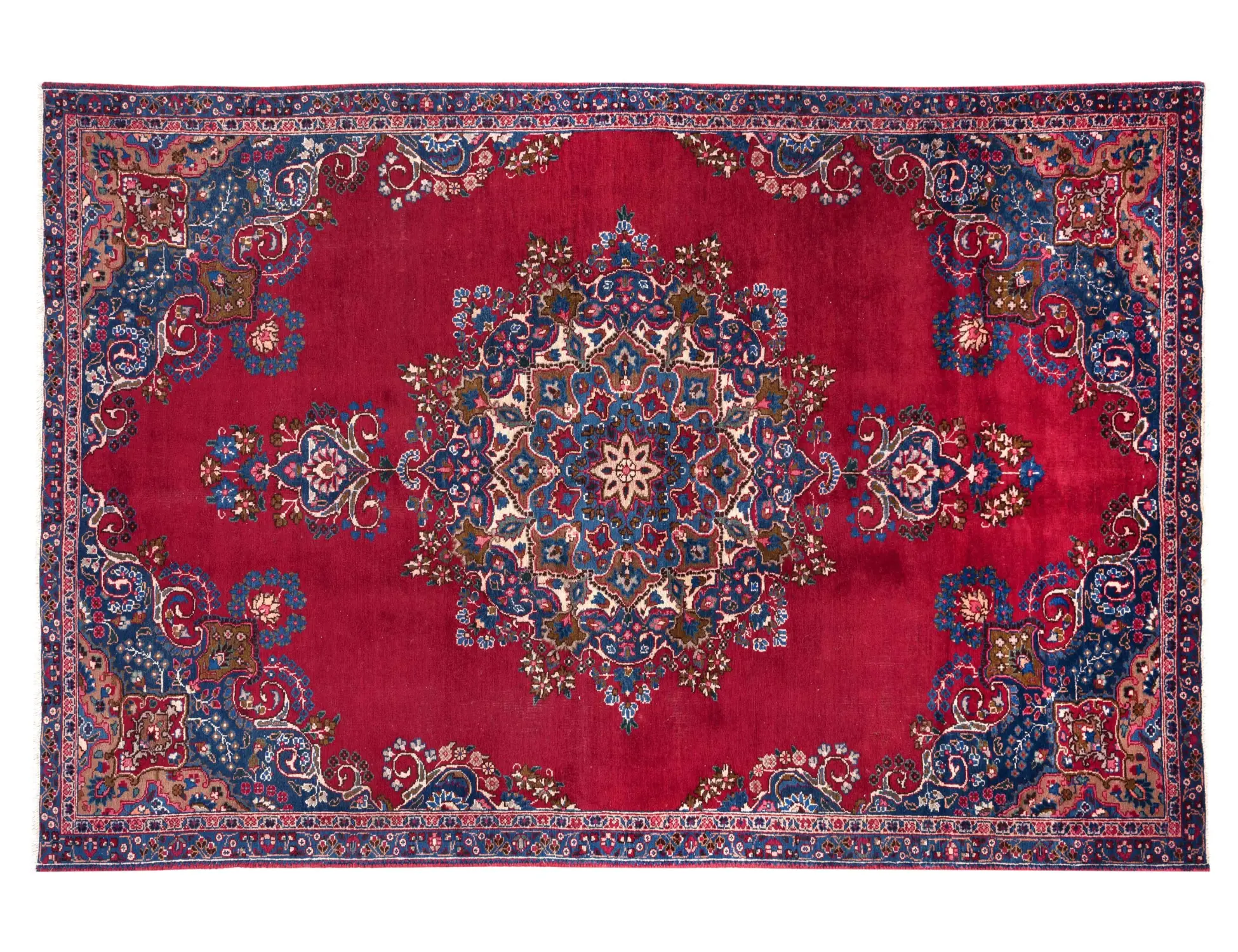 Rosso Persiano Khorasan  240 x 147 cm - Tappeto unico fatto a mano