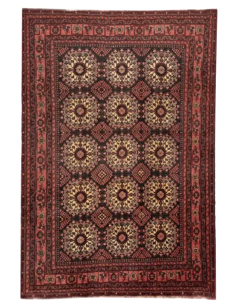 Rood Perzië Shiraz  300 x 188 cm