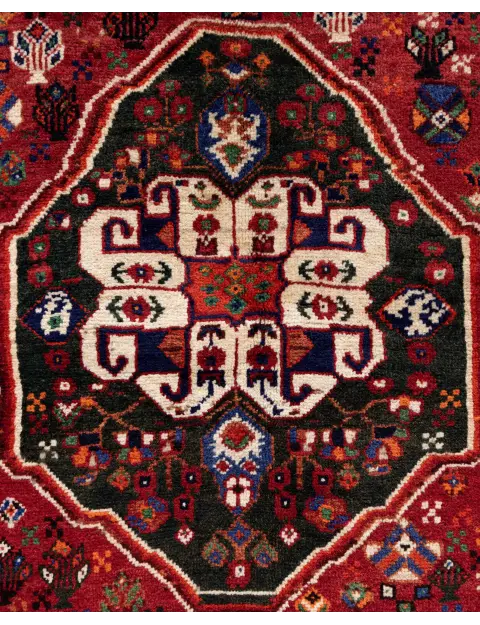 Rood Perzië Shiraz  194 x 140 cm