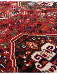 Rood Perzië Shiraz  194 x 140 cm