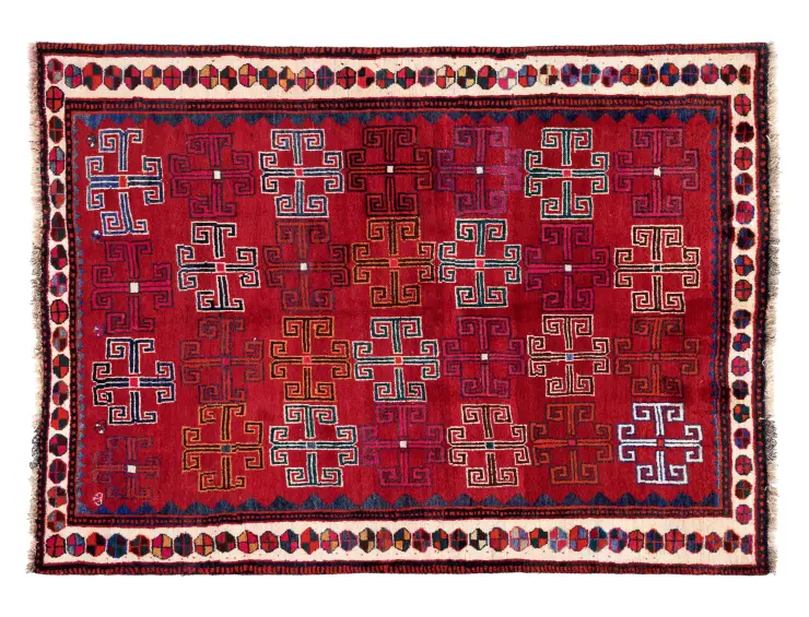 Röda Persien Shiraz  185 x 158 cm