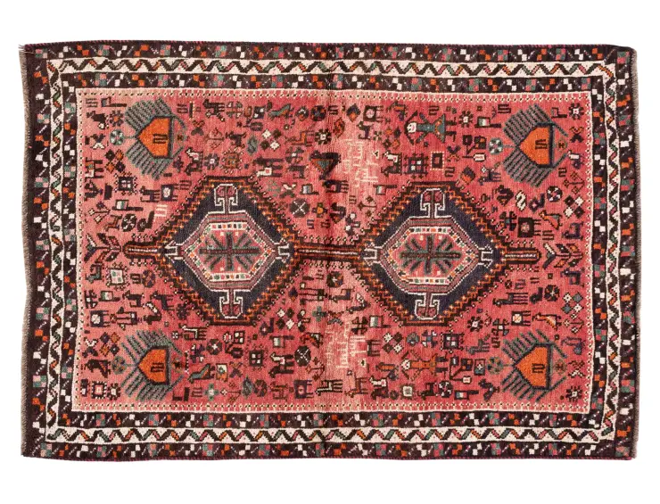 Röda Persien Shiraz  135 x 105 cm