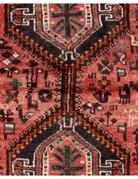 Röda Persien Shiraz  135 x 105 cm