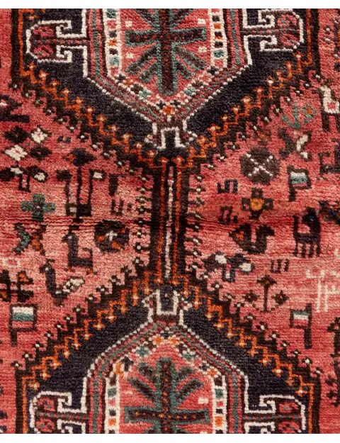 Röda Persien Shiraz  135 x 105 cm