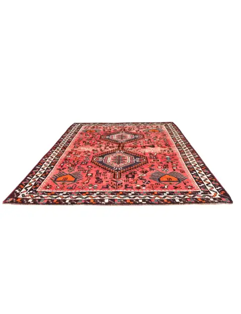 Röda Persien Shiraz  135 x 105 cm