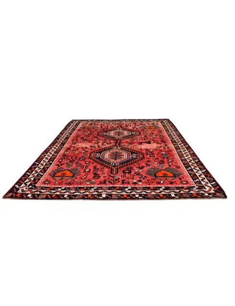 Röda Persien Shiraz  135 x 105 cm