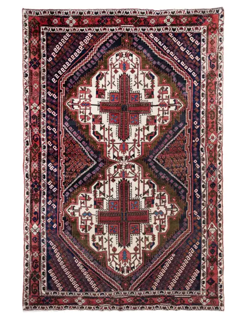 Rot Persien Shahrbabak  200 x 142 cm