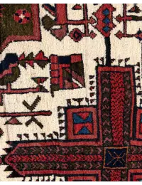 Röda Persien Shahrbabak  200 x 142 cm