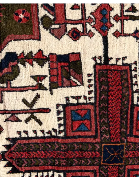 Rot Persien Shahrbabak  200 x 142 cm