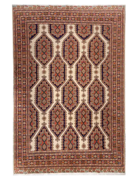 Beige Persien Turkman   372 x 315 cm