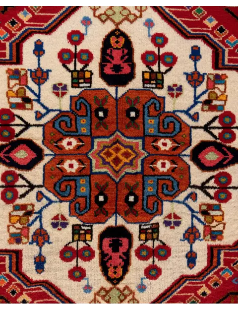 Rood Perzië Shiraz  206 x 137 cm