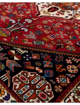 Röda Persien Shiraz  206 x 137 cm