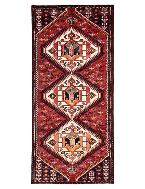 Rot Persien Shiraz  281 x 130 cm