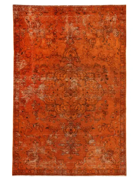Grau Persien Persischer Vintage Teppich  250 x 145 cm