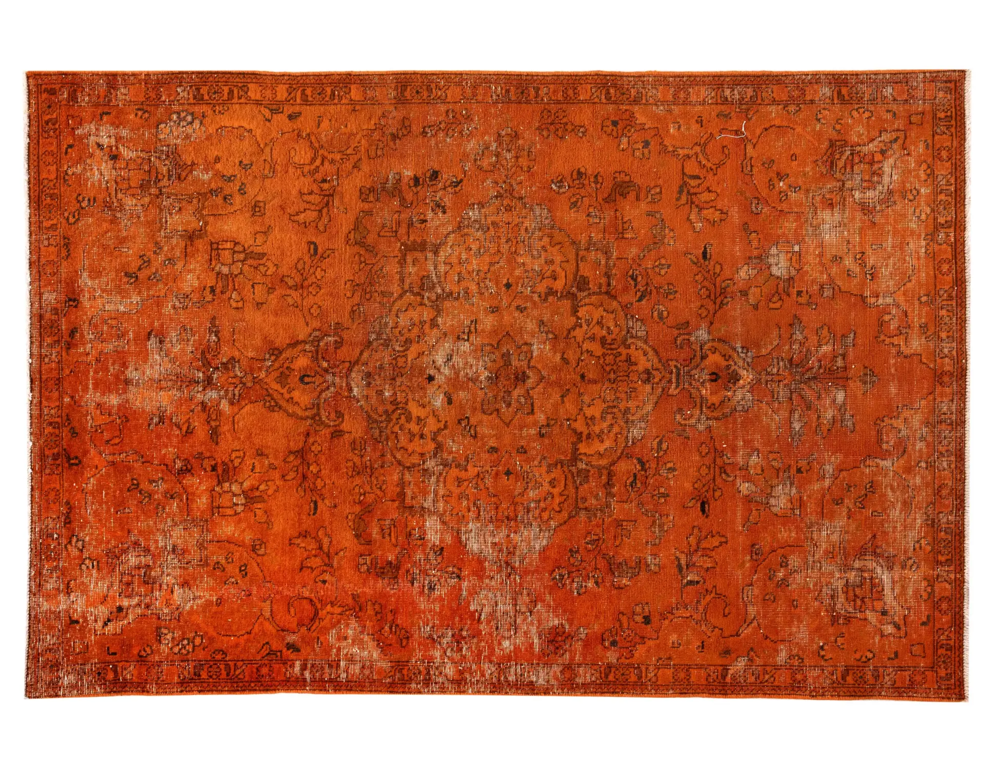 Grigio Persiano Tappeto vintage persiano  250 x 145 cm - Tappeto unico fatto a mano