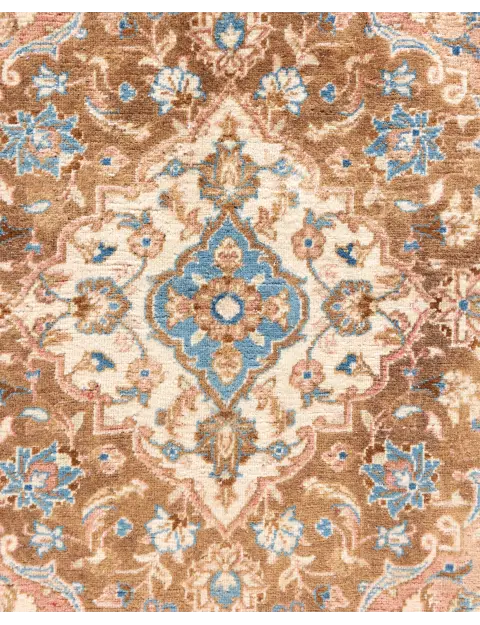 Bruin Perzië Perzisch Vintage Tapijt  347 x 270 cm