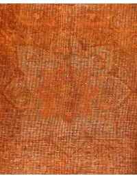 Orange Persan Tapis Persan vintage  290 x 210 cm