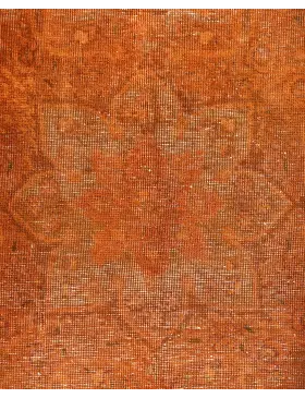 Orange Persan Tapis Persan vintage  290 x 210 cm