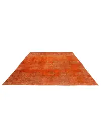 Orange Persan Tapis Persan vintage  290 x 210 cm