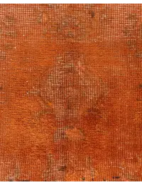 Orange Persan Tapis Persan vintage  290 x 210 cm