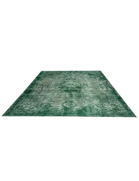 Grön Persien Persisk vintage matta  328 x 235 cm
