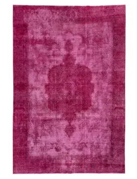 Lila Persien Persischer Vintage Teppich  360 x 280 cm