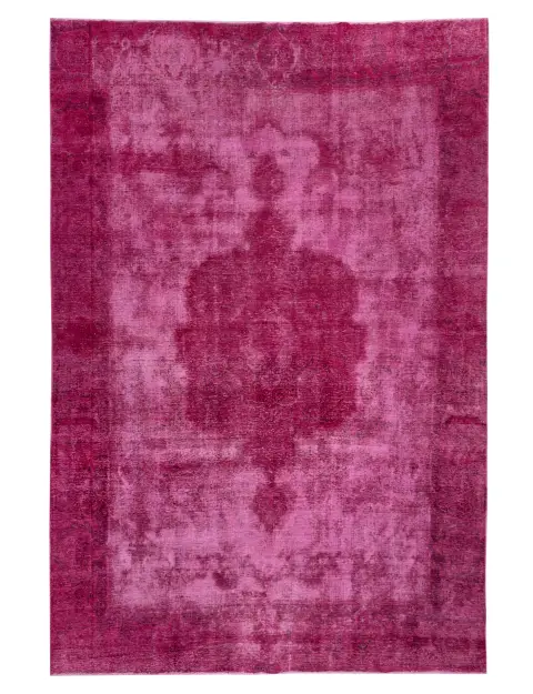 Lila Persien Persischer Vintage Teppich  360 x 280 cm
