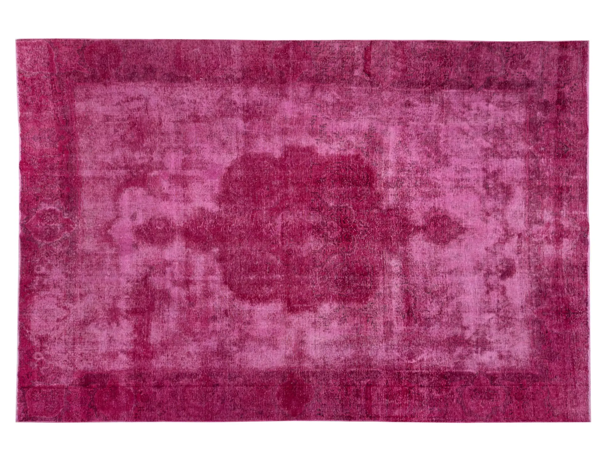 Lila Persien Persischer Vintage Teppich  360 x 280 cm - Einzigartiger handgefertigter Teppich