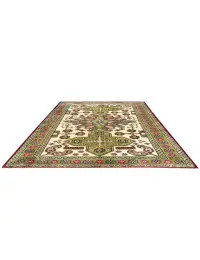 Vert Persan Tapis Persan vintage  143 x 85 cm