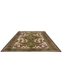 Vert Persan Tapis Persan vintage  143 x 85 cm