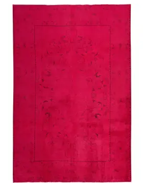 Röda Persien Persisk vintage matta  286 x 190 cm