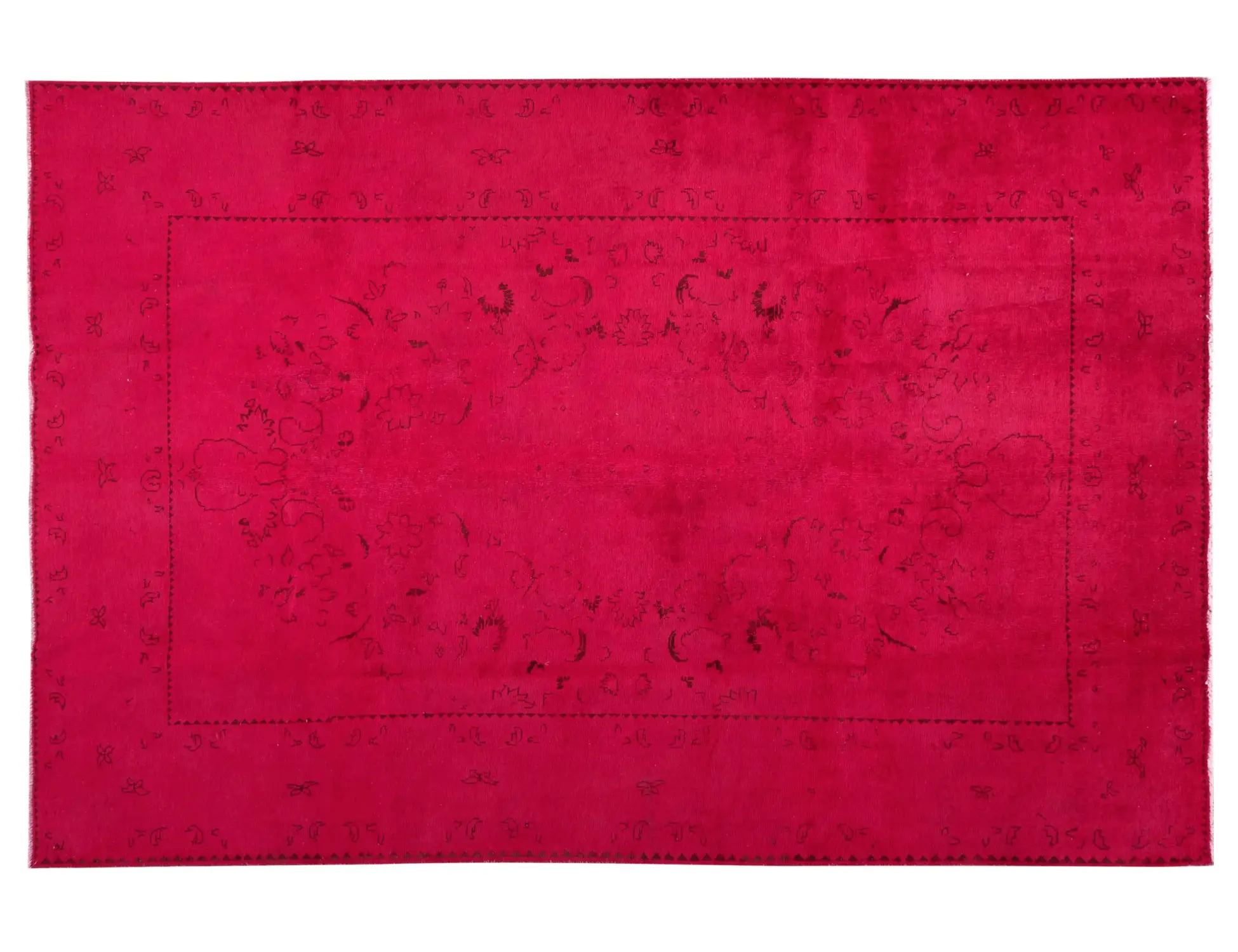 Röda Persien Persisk vintage matta  286 x 190 cm - Unik handgjord matta