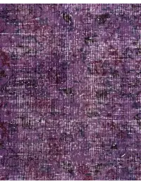 Lila Türkei  Vintage Teppich  288 x 114 cm