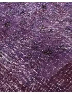 Viola Turco Tappeto vintage persiano 288 x 114 cm - view 3