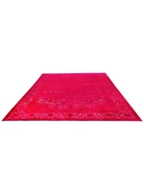 Rouge Persan Tapis Persan vintage  390 x 280 cm