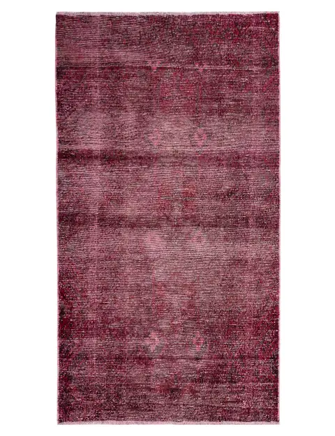 Lila Persien Persischer Vintage Teppich  232 x 127 cm