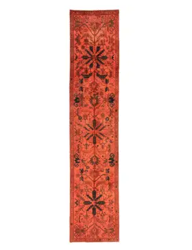 Oransje Persia Persisk vintage teppe  310 x 67 cm