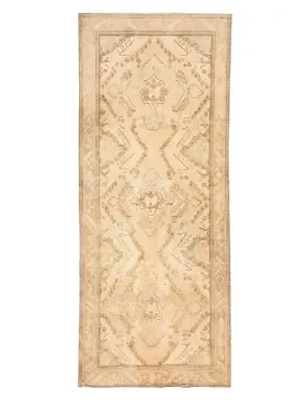 Beige Persien Persisk Vintagetæppe  300 x 124 cm