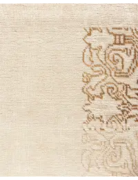 Beige Persan Tapis Persan vintage  473 x 83 cm