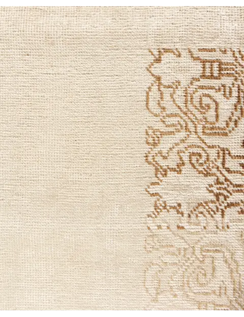 Beige  Persia Persian Vintage Carpet  473 x 83 cm