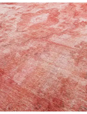 Rød Persien Persisk Vintagetæppe  230 x 230 cm