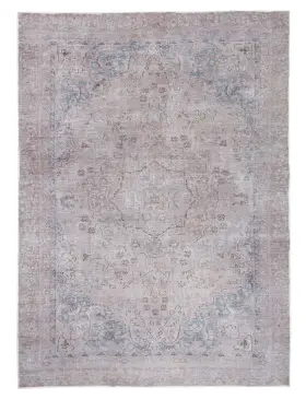 Grau Persien Persischer Vintage Teppich  263 x 170 cm